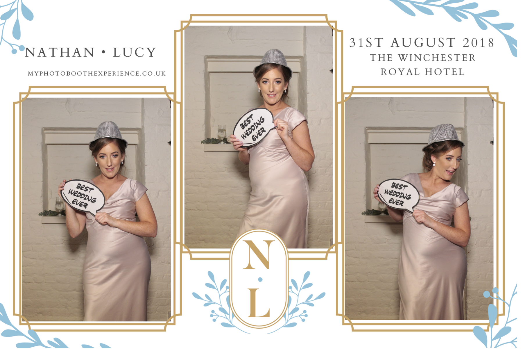 Nathan and Lucy’s wedding  | View more photos from the event at gallery.myphotoboothexperience.co.uk/u/MyPhotoBoothExperienceLtd/Nathan-and-Lucy’s-wedding